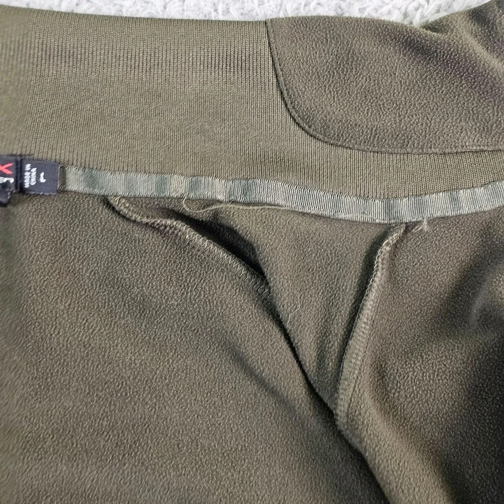 RLX Ralph Lauren Track Jacket Mens Large Green Full Zip Golf Softshell Redstone